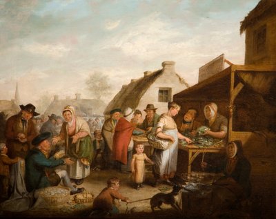 Le Marché écossais, 1818 - David Wilkie